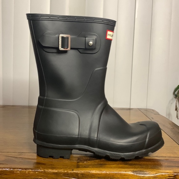mens short rain boots